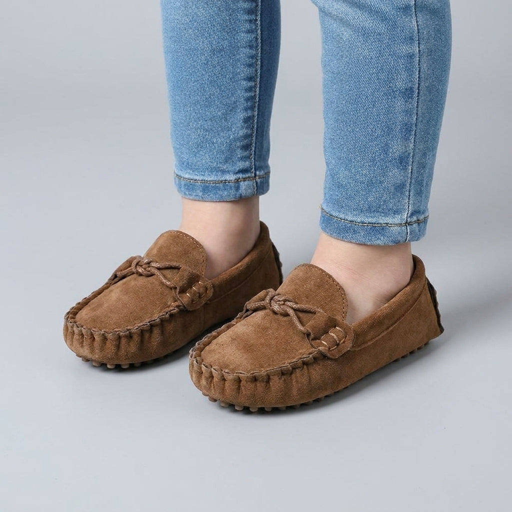 Mocassins à Nœud Papillon pour Enfants