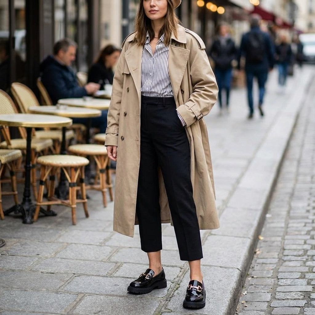 Porté look casual (femme)