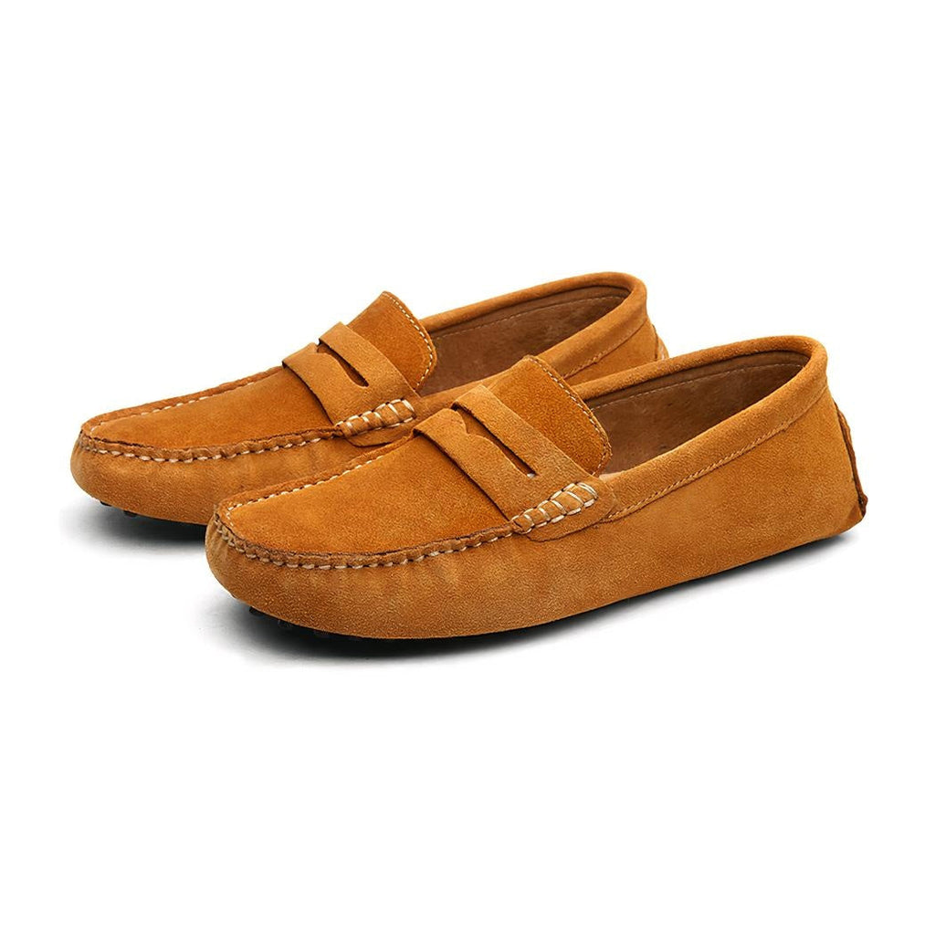 Mocassins pour Homme Souples en Daim